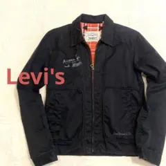 リーバイス Levi's ジップアップジャケット 短丈 ドリズラージャケット 黒のサムネイル