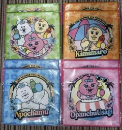 おぱんちゅうさぎ　オリジナルハンドタオル4種×2枚　②