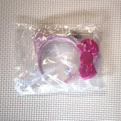 サンリオ　シークレット　ミニカチューシャ　パーティー②　ハローキティ　ピンク