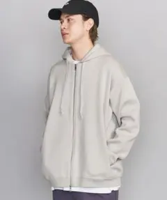 BEAUTY&YOUTH UNITED ARROWS スムージー ジップパーカーのサムネイル
