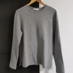【URBAN RESEARCH】 ワッフル長袖カットソー グレー Lのサムネイル