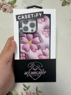 My Melody 桜の花柄 iPhone14pro maxケース