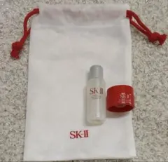 SK-II 化粧水、クリーム　サンプル　巾着付き