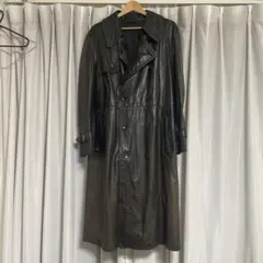 レザーコート トレンチコート