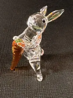 Swarovski 【葉に栄養があるのさ】ラビット