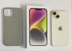 iphone 14 128gb スターライト simロックなし　箱、ケーブル付き