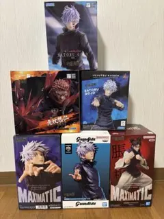 値下げ❗️呪術廻戦 プライズフィギュア 五条悟 脹相 6点まとめ売り