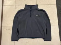 80s L.L.Bean スナップT グレー　L USA製