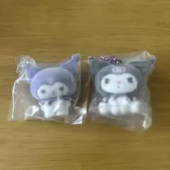 サンリオふわふわフロッキーマスコット、 ふわふわフロッキードール2 クロミちゃん