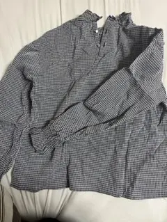 BEAMS HEART ギンガムチェック 長袖シャツ