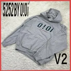 送料無料！ 5252by oioi デカロゴ 韓国 ゆるめ スウェット パーカー