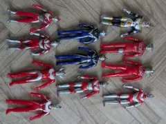ウルトラマン　旧サイズ　ソフビセット