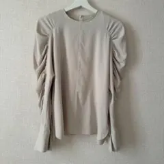 Mila Owen ショルダーギャザーデザインブラウス プルオーバー