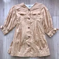 BREEZE 五分袖シャツワンピース♡120サイズ