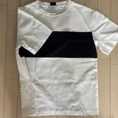 ADAM ET ROPE Tシャツ バイカラー ホワイト ブラックのサムネイル