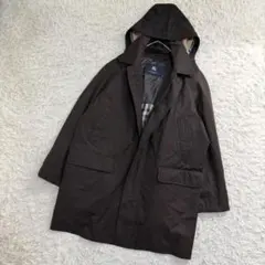 16965✨バーバリーロンドン L ライナー付き ノバチェック ダウンジャケット