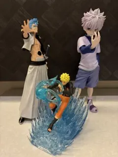 プライズ　フィギュア　ナルト　キルア　グリムジョー　3点セット