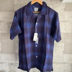 ショット SCHOTT オンブレ ショートスリーブ シャツ M - メルカリ