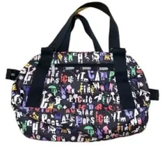 美品　レスポートサック　ミニボストンバッグ　総柄