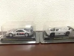 京商 1/64 メルセデスベンツ ザウバーC9 /CLK-GTR 2台セット