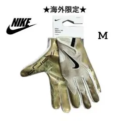 ナイキ アメフト グローブ L 手袋 ヴェイパー ジェット グローブ 金 