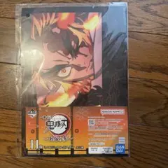 鬼滅の刃 一番くじ 上弦の参 H賞ミニビジュアルポスター