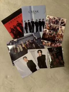 SixTONES CD特典 クリアファイル、シール、ストラップなど7点セット