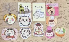 8点まとめ売り　ちいかわ　シーサー　くりまんじゅう　限定ステッカー