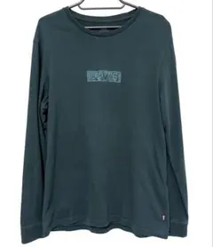 リーバイス　長袖Tシャツ　グリーン
