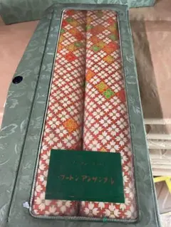 花柄着物反物 ツートンアンサンブル　新品未使用