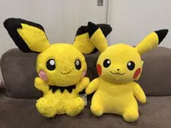ポケットモンスターめちゃもふぐっとほっこりいやされぬいぐるみ　ピチュー　セット売