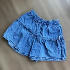 GU ショートパンツ　130 デニム