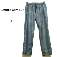 アンダーアーマー XL グレー ウィンドブレーカーパンツ裏地メッシュ裾ファスナー