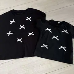 リボン付き半袖Tシャツ 2枚セット