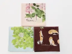 ポンチセ　ハンカチ　3枚セット