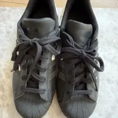 adidas superstar black スニーカー