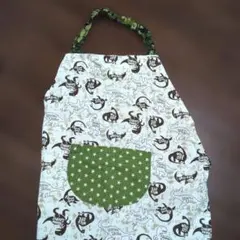 恐竜柄キッズエプロン