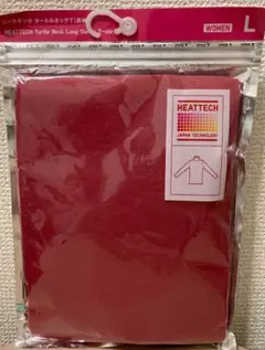 ✨未使用✨UNIQLO ヒートテック　タートルネックT（長袖）Lサイズ
