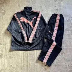 プーマ トラックジャケット セットアップ ピンク ジャージ Y2K プージャ