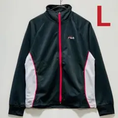 Lサイズ FILA ジャージ トップス トラックジャケット レディース グレーのサムネイル