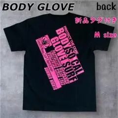 BODY GLOVE ボディグローブ バックプリントTシャツ 黒 M 新品タグ付
