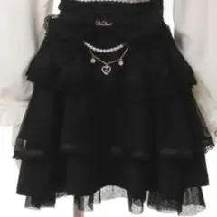 リズリサ ビッグリボンティアードスカート