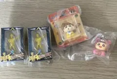 クレヨンしんちゃん　ガチャガチャセット4点