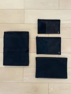 herba様専用　 ナイロンメッシュバッグインバッグ　タテヨコ2セット＋メッシュのサムネイル