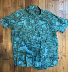 【美品】patagonia オーガニックコットン 半袖シャツ XL
