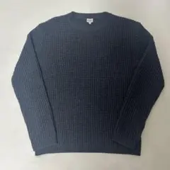 90s calvin klein ニット　ダークグレー