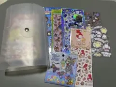 シール帳　完成品　おまけシール付き　ディズニープチドロ　他