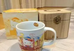 ハローキティ マグカップ 未使用 木箱つき フコク生命 非売品