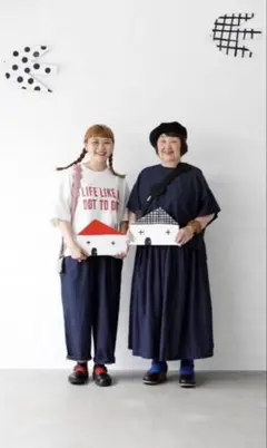 dot to dot works堀川波クロスステッチロゴTシャツfofofofaのサムネイル