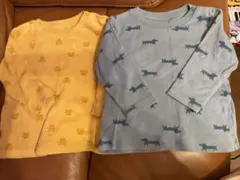 ユニクロ　長袖Tシャツ2枚セット 80cm